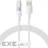 Кабель Baseus Gem Fast-Charging Data Cable Type-C 100W 2m white (P10373002211-01)