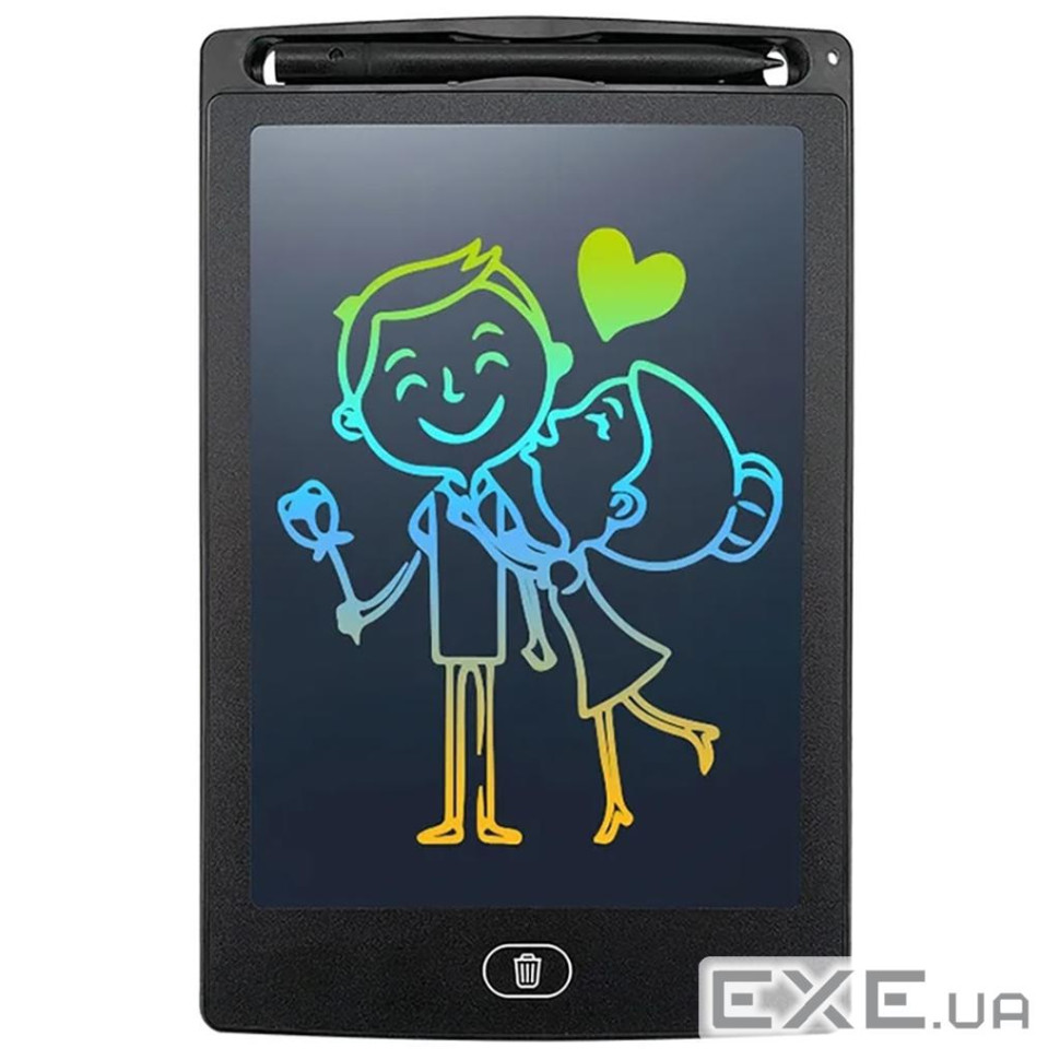 Графічний дитячий планшет ColorWay Writing Tablet 8.5, Black (CW-WT8BK)