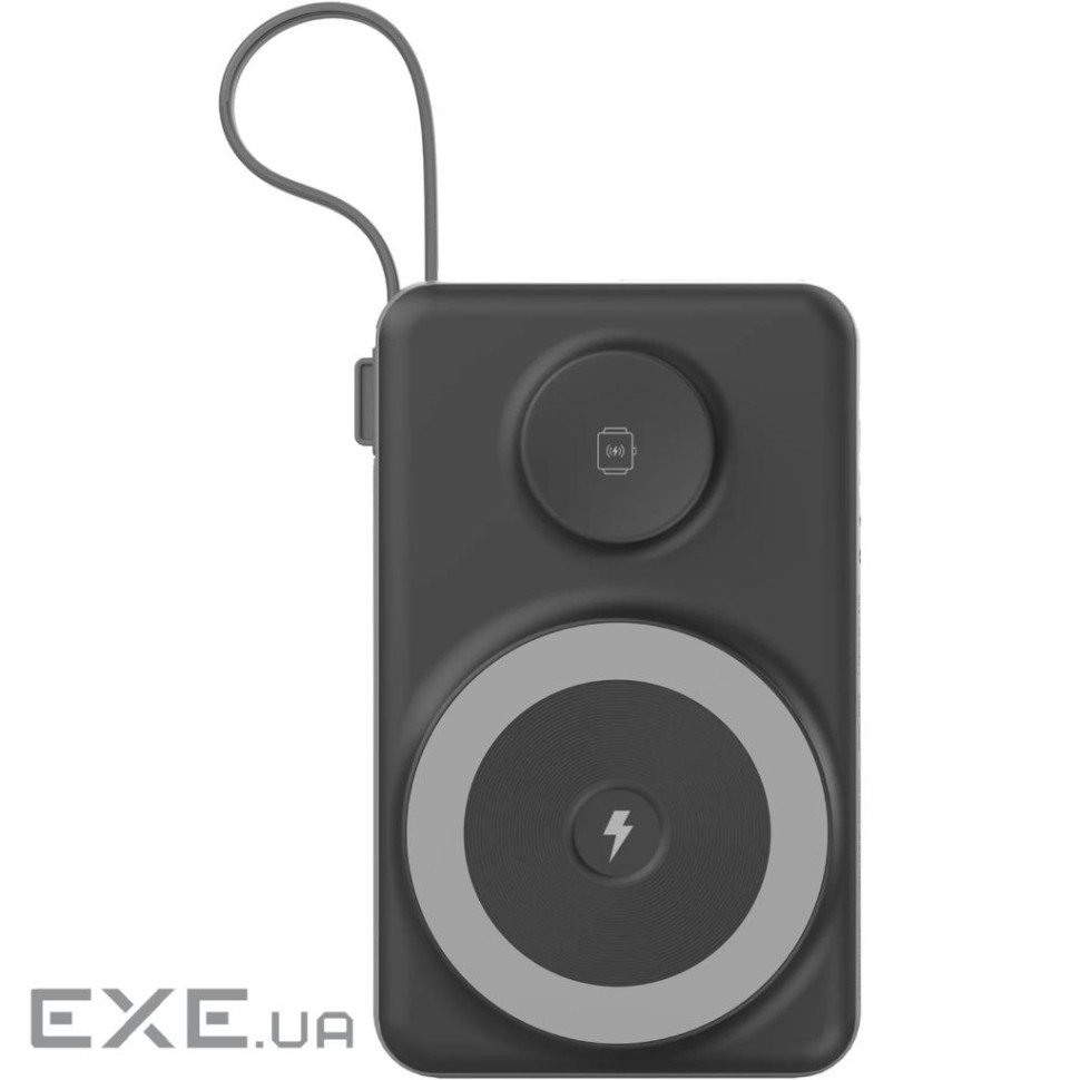 УМБ Choetech Magnetic Wireless 10000mAh 22.5W,PD,QC3.0 USB-A,2xUSB-C AppleWatchcharg,build (B695-BK)