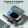 УМБ Choetech Magnetic Wireless 10000mAh 22.5W,PD,QC3.0 USB-A,2xUSB-C AppleWatchcharg,build (B695-BK)