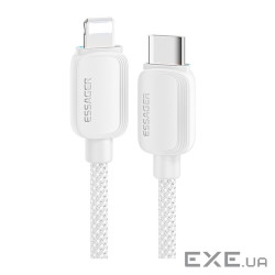 Дата кабель USB-C to Lightning 2.0m 20W white Essager (EXCTL-WLA02-P)