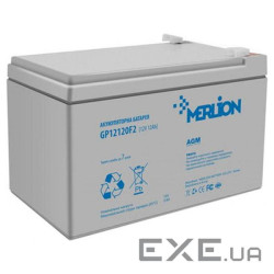 Акумуляторна батарея MERLION GP12120F2 (12В, 12Ач)