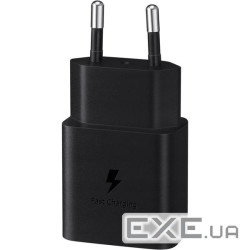 Зарядний пристрій Samsung USB-С 15W Black (EP-T1510NBEGEU)