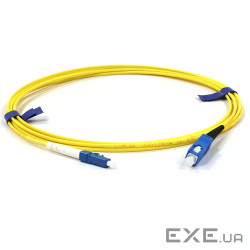 Патчкорд SC/UPC-LC/UPC SM 10м Simplex Slim (UPC-10SCLC(SM)S(ON)S)