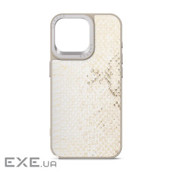 Чохол до мобільного телефона Harder Snake Pattern Apple iPhone 15 Pro Max White Cream (ARM76801)