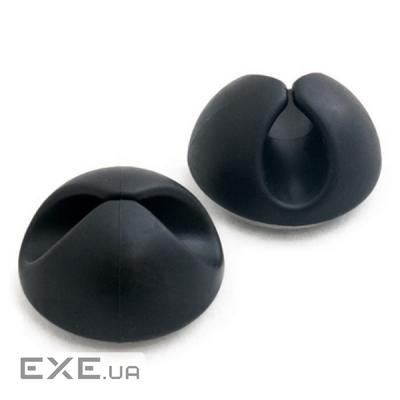 Тримач для кабелю Extradigital Cable Clips, black * 6 (KBC1663)
