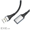 Дата кабель USB 2.0 AM/AM 3.0m black XO (NB-219-USB-3m)