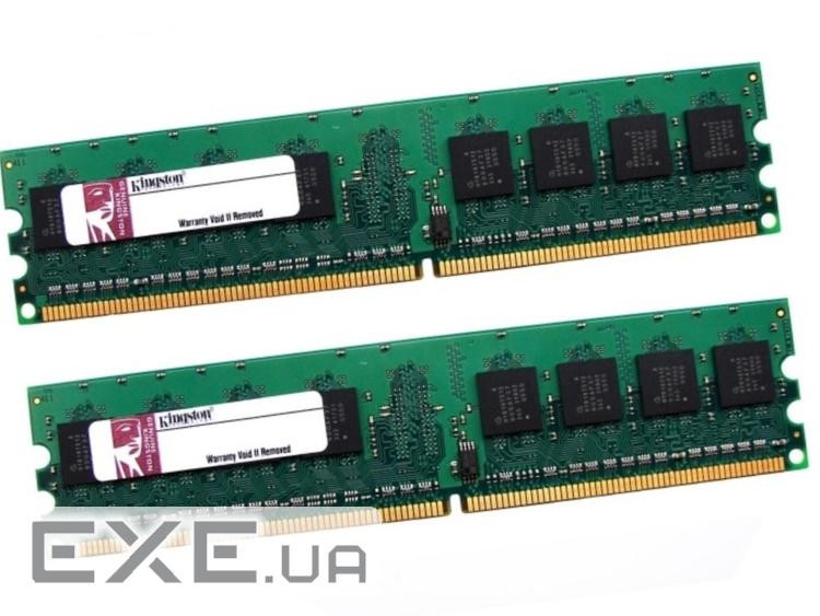 Пам'ять Kingston 1GB DDR2 400 MHz (KVR400D2N3K2/2G)