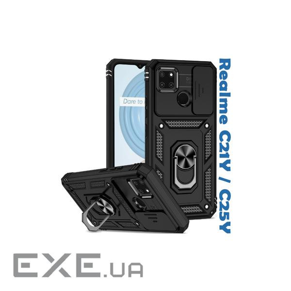 Чохол до мобільного телефона BeCover Military Realme C21Y 2021/C21Y 2022/ C25Y Black (708238)