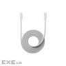 Кабель Xiaomi Braided Type-C-Type-C 6A 2m (BHR087AGL)білий