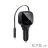 Зарядний пристрій Acefast 1xUSB-C PD95W + telescopic cable USB-C black (6974316285946)
