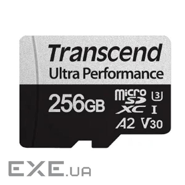 Карта пам'яті Transcend 256GB microSDXC class 10 UHS-I U3 A2 340S (TS256GUSD340S)