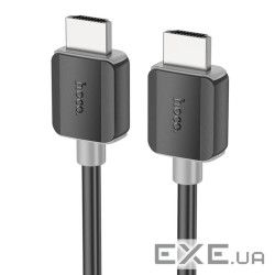 Кабель HOCO US08 HDTV 2.0 male-to-male 4K HD data cable(L=1M) Black (6931474799388)