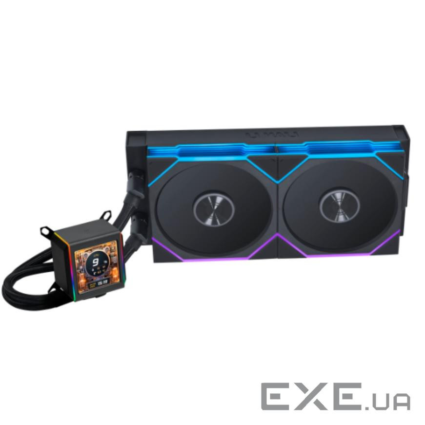 Водяне охолодження для ПК LIAN LI Galahad GA II LCD TL 280, Black (G89.GA2ALCD28TLB.00)