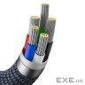 Кабель Baseus Crystal Shine Type-C to Lightning 20W 1.2M Синій (CAJY000203)