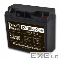 Акумуляторна батарея Full Energy FEP-1218 12V 18AH AGM