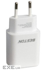 Мережевий зарядний пристрій Beston, White, 1xUSB-C, 12V / 1.5A (AAC1847)