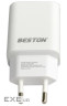 Мережевий зарядний пристрій Beston, White, 1xUSB-C, 12V / 1.5A (AAC1847)