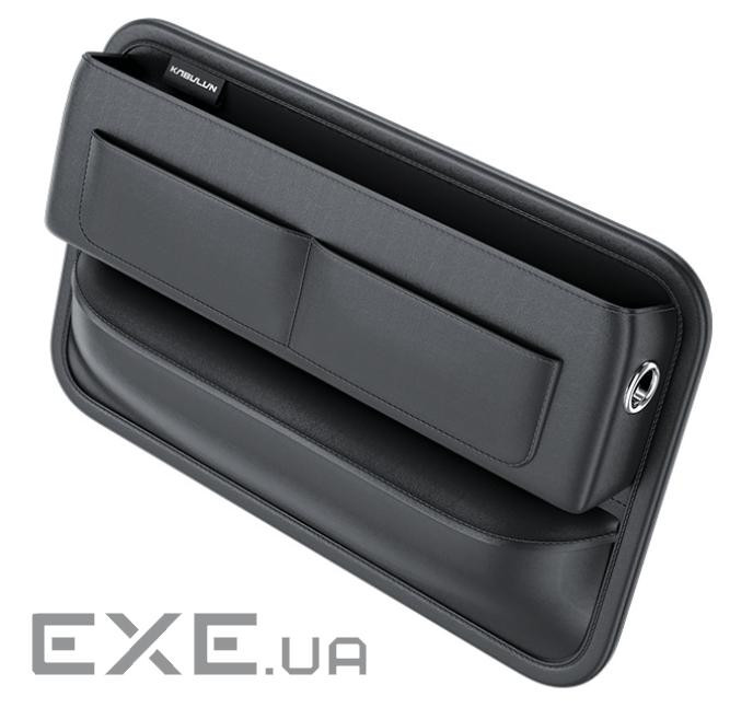 Автомобільний органайзер CABULE бічний, 30x20х4см, кріплення збоку сидіння, 3 відд (CABULE-30204-Bl)