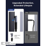 Перехідник HDMI M to HDMI F 8K60Hz 48Gbps 90 corner black Ugreen (85632)