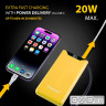 Портативний зарядний пристрій USB 10000MAH QC3.0 YELLOW F10000 7332039 INTENSO USB 10000MAH QC3.0 YELLOW F10000 7332039