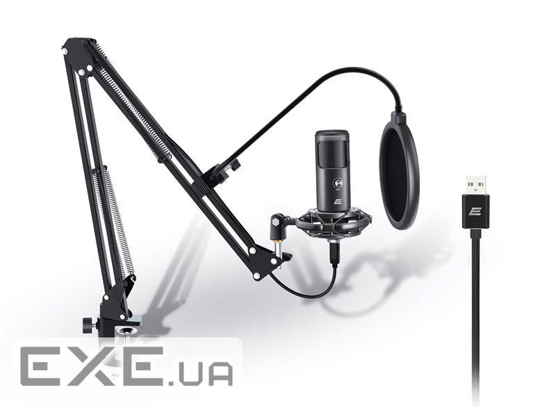 Мікрофон 2E MPC021 Streaming USB Black (2E-MPC021)