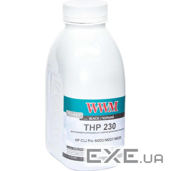 Тонер HP LJ Pro M203/M227/M230, 60г Black WWM (WWM-CF230-60)