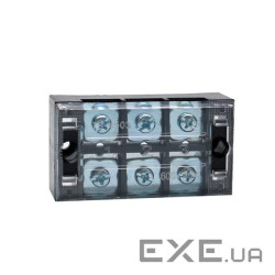 Клемна колодка 3-розрядна TB-4503 45A / 600V, перетин дроту 0,5-4,0мм2, 50 шт в упаковці, ціна за шт