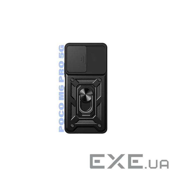 Чохол до мобільного телефона BeCover Military Poco M6 Pro 4G Black (710937)