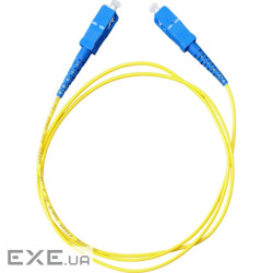 Оптичний патчкорд SC/UPC-SC/UPC SingleMode, Simplex, G652D, 1м GEAR (GOPC-SCUPCSMSIM-1)