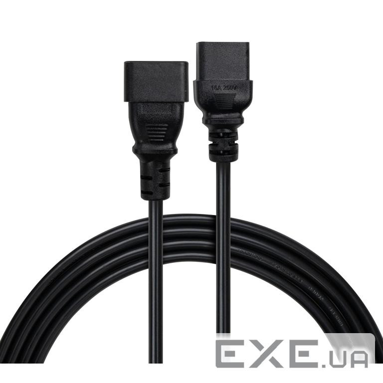 Кабель живлення C19 to C20 1.8m 1.5mm2 Rezone (RZPC-19201815)