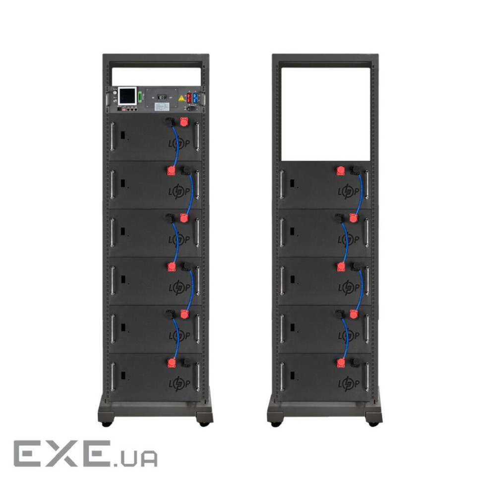 Аккумулятор LP LiFePO4 Battery HVM 563,2V 150Ah (84480 Wh) BMS 125А AB Lrack black (41887)