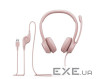 Навушники Logitech H390 USB Rose (981-001281)
