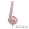 Навушники Logitech H390 USB Rose (981-001281)