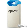 USB флеш накопичувач Apacer 64GB AH111 Blue USB 2.0 (AP64GAH111U-1)