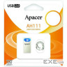 USB флеш накопичувач Apacer 64GB AH111 Blue USB 2.0 (AP64GAH111U-1)