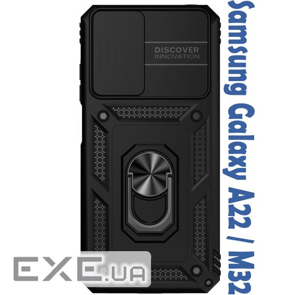 Чохол для моб. телефону BeCover Military Samsung Galaxy A22 SM-A225 / M32 SM-M325 Black (706636)