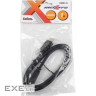 Кабель мультимедійний HDMI M to HDMI M 1.0m Maxxter (V-HDMI4-1M)
