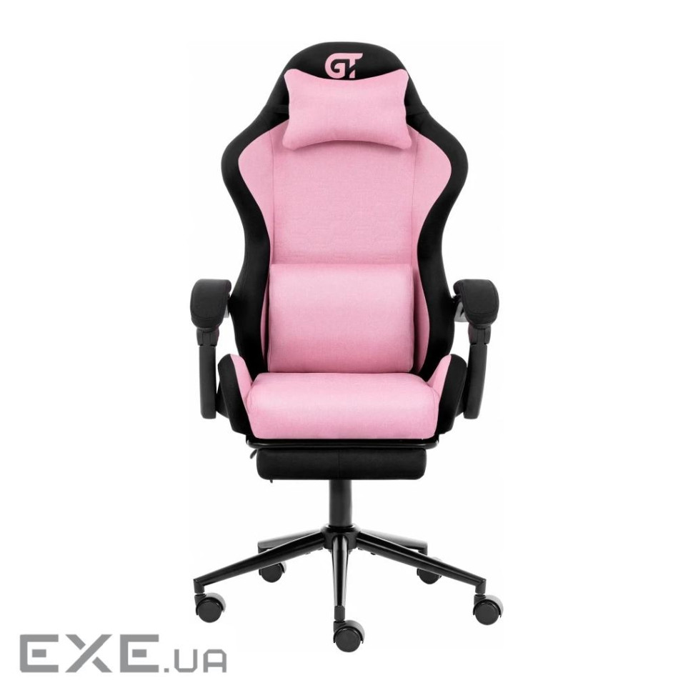Крісло ігрове GT Racer X-2338 Pink/Black (X-2338 Fabric Pink/Black)
