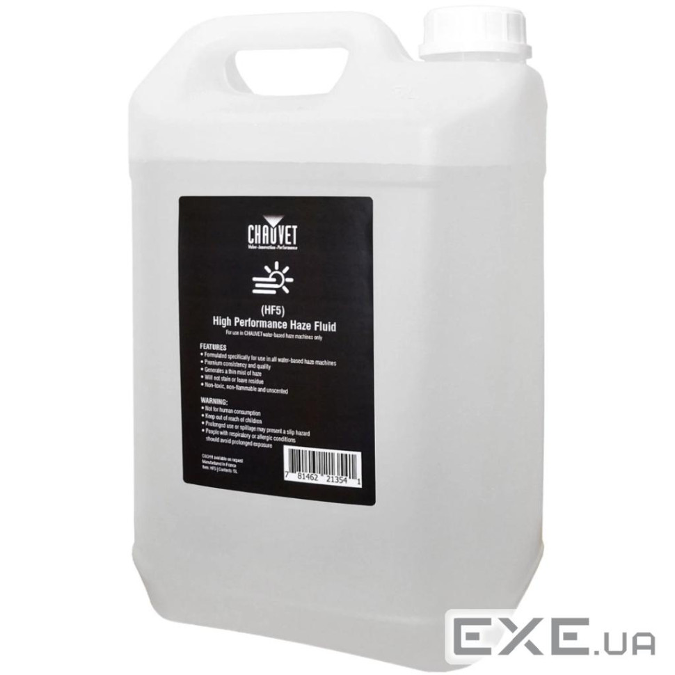 Рідина для генераторів ефектів Chauvet Haze Fluid HF5