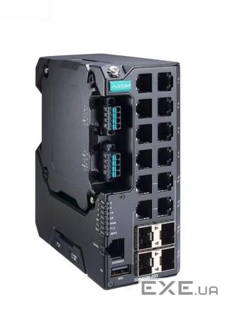 Керований комутатор Full Gigabit Ethernet, 8 портів 10/100/1000BaseT(X), 4 п (EDS-G4012-4GC-LV-T)