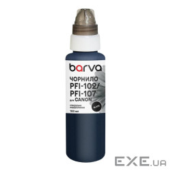 Чорнило Barva Canon PFI-102/PFI-107 100 мл, special, black (C107-884e)