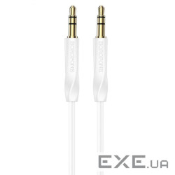 Аудіокабель BOROFONE BL16 Clear sound AUX audio cable White (BL16W)