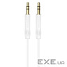 Аудіокабель BOROFONE BL16 Clear sound AUX audio cable White (BL16W)