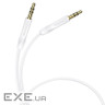 Аудіокабель BOROFONE BL16 Clear sound AUX audio cable White (BL16W)