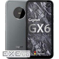 Смартфон Gigaset GX6 IM 6/128 GB Dual Sim Titanium Grey (S30853H1528R111), 6.6'' (2412х 1080) IPS / M