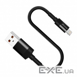 Дата кабель USB 2.0 AM to Lightning 0.2m Grand-X (FM-20L)