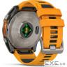 Смарт-годинник Garmin fenix 8 51mm, AMOLED, Saph, Ti/Bare/Grpht, SparkOrg/GrphtBd, (010-02905-11)