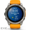 Смарт-годинник Garmin fenix 8 51mm, AMOLED, Saph, Ti/Bare/Grpht, SparkOrg/GrphtBd, (010-02905-11)