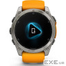 Смарт-годинник Garmin fenix 8 51mm, AMOLED, Saph, Ti/Bare/Grpht, SparkOrg/GrphtBd, (010-02905-11)
